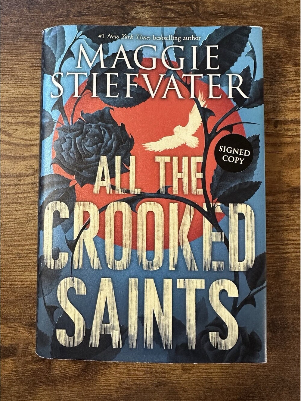 SIGNED All the Crooked Saints by Maggie Stiefvater 1st Printing 1st Edition 2017